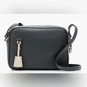 J.Crew Signet Leather crossbody bag